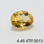Natural Yellow Citrine Topaz Pukhraj - 4.45 Carat