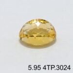 Natural Yellow Citrine Topaz Pukhraj - 5.95 Carat - Image 2