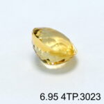 Natural Yellow Citrine Topaz Pukhraj - 6.95 Carat - Image 3