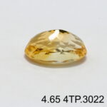 Natural Yellow Citrine Topaz Pukhraj - 4.65 Carat - Image 3