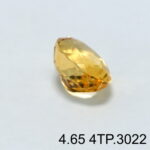Natural Yellow Citrine Topaz Pukhraj - 4.65 Carat - Image 2