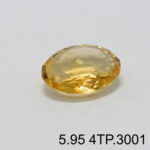 Natural Yellow Citrine Topaz Pukhraj - 5.95 Carat