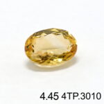 Natural Yellow Citrine Topaz Pukhraj - 4.45 Carat