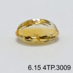 Natural Yellow Citrine Topaz Pukhraj - 6.15 Carat - Image 3