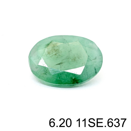 DSC_4835_2 Natural Green Sakota Emerald - 6.20 Carat - Image 1