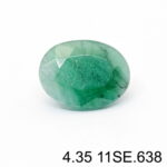 Natural Green Sakota Emerald - 4.35 Carat