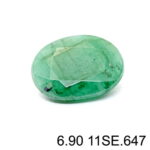 Natural Green Sakota Emerald - 6.90 Carat