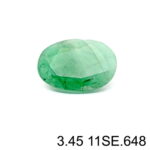Natural Green Sakota Emerald - 3.45 Carat