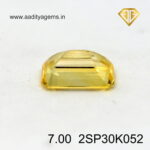 Natural Pitambari Yellow Sapphire Srilankan Pukhraj - 7.00 Carat - Image 2