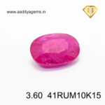 Natural Ruby Mozambique - 3.60 Carat