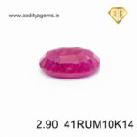 Natural Ruby Mozambique - 2.90 Carat - Image 3