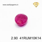 Natural Ruby Mozambique - 2.90 Carat - Image 2