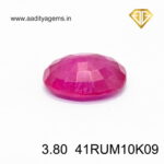 Natural Ruby Mozambique - 3.80 Carat - Image 3