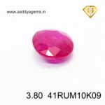 Natural Ruby Mozambique - 3.80 Carat - Image 2