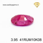Natural Ruby Mozambique - 3.95 Carat - Image 3