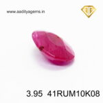 Natural Ruby Mozambique - 3.95 Carat - Image 2