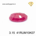 Natural Ruby Mozambique - 3.15 Carat - Image 3
