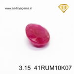 Natural Ruby Mozambique - 3.15 Carat - Image 2