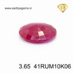 Natural Ruby Mozambique - 3.65 Carat - Image 3