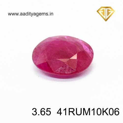 DSC_5012_2 Natural Ruby Mozambique - 3.65 Carat - Image 1