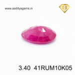 Natural Ruby Mozambique - 3.40 Carat - Image 3