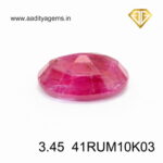 Natural Ruby Mozambique - 3.45 Carat - Image 3
