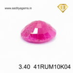 Natural Ruby Mozambique - 3.40 Carat - Image 3